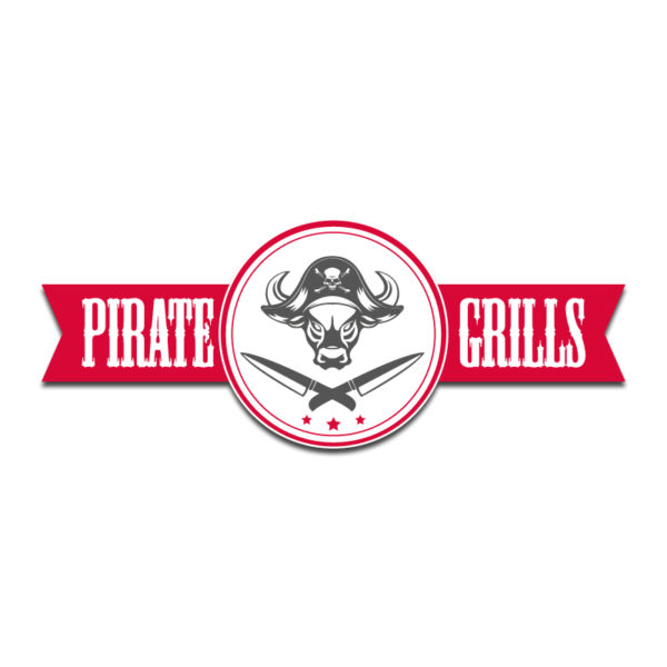 Aufkleber Logo Pirategrills