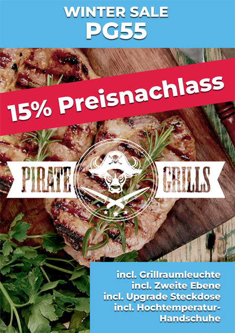 Popup Pirategrills Spring Offer 15%