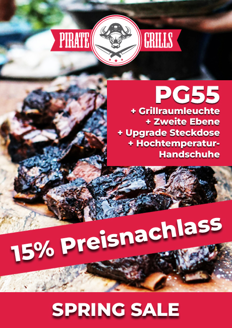 Popup Pirategrills Spring Sale 15% 2026